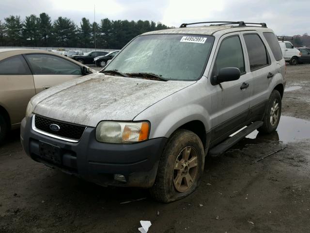 1FMCU93113KA51487 - 2003 FORD ESCAPE XLT SILVER photo 2