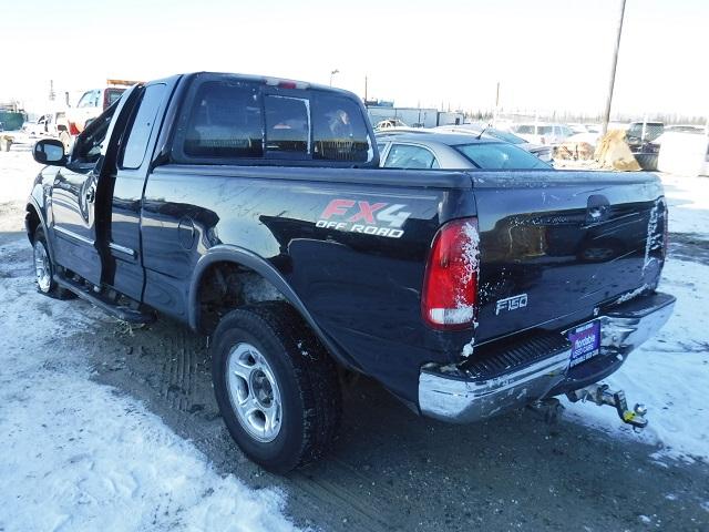 1FTRX18L42NA78598 - 2002 FORD F150 BLACK photo 3