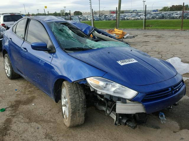 1C3CDFBA5DD151784 - 2013 DODGE DART SXT BLUE photo 1