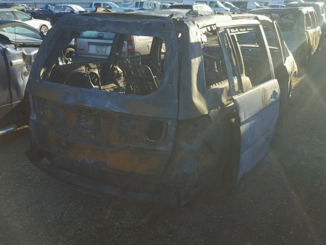 5FNRL386X5B005479 - 2005 HONDA ODYSSEY EX BURN photo 4