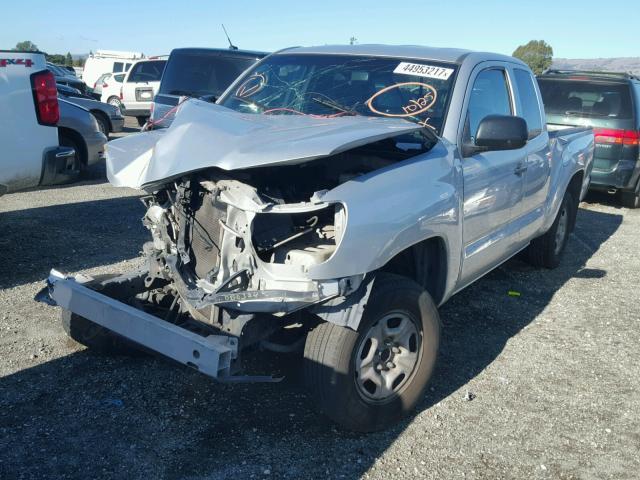 5TETX22N27Z423265 - 2007 TOYOTA TACOMA ACC SILVER photo 2