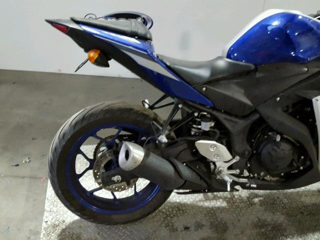 MH3RH06Y8FK005619 - 2015 YAMAHA YZFR3 BLUE photo 6