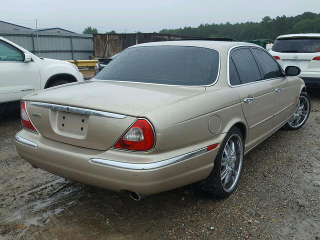 SAJWA71C24SG15561 - 2004 JAGUAR XJ8 GOLD photo 4