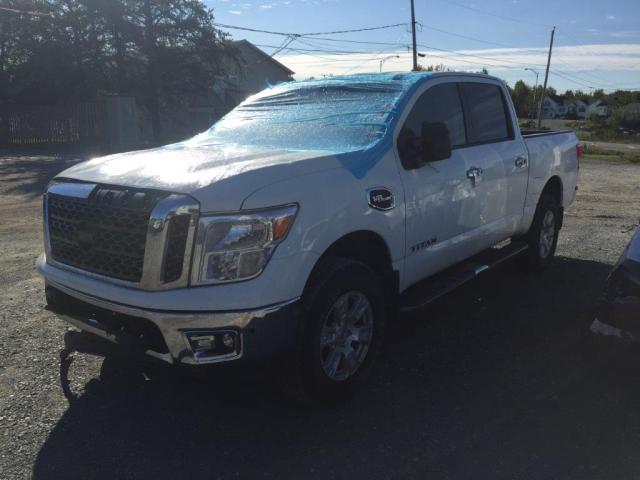 1N6AA1E55HN507015 - 2017 NISSAN TITAN SV WHITE photo 2