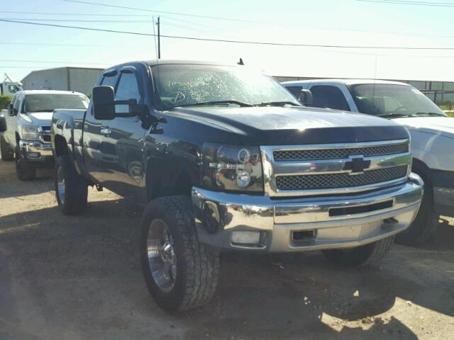 1GCRKSE74CZ240431 - 2012 CHEVROLET SILVERADO BLACK photo 1