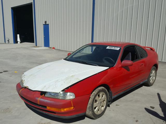 JHMBB2155PC003699 - 1993 HONDA PRELUDE SI RED photo 2