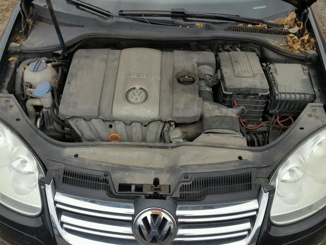 3VWGF71K77M010695 - 2007 VOLKSWAGEN JETTA BLACK photo 7