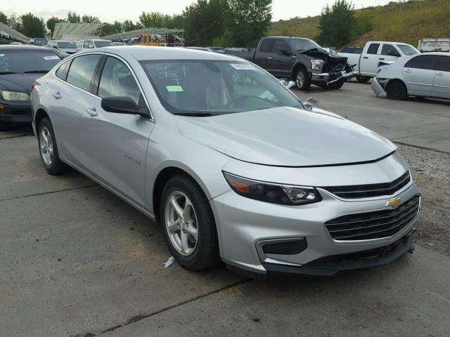 1G1ZB5ST8HF137274 - 2017 CHEVROLET MALIBU LS 银色 照片 1