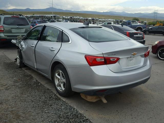 1G1ZB5ST8HF137274 - 2017 CHEVROLET MALIBU LS 银色 照片 3