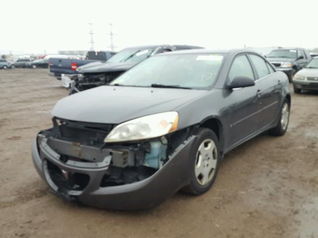 1G2ZF58B774210255 - 2007 PONTIAC G6 GRAY photo 2