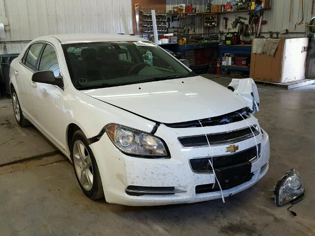 1G1ZG57B894109148 - 2009 CHEVROLET MALIBU LS თეთრი ფოტო 1