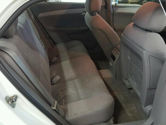 1G1ZG57B894109148 - 2009 CHEVROLET MALIBU LS თეთრი ფოტო 6