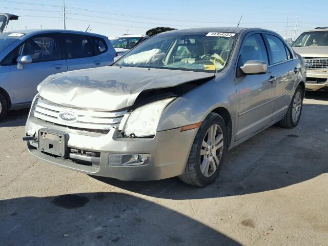 3FAHP08178R250218 - 2008 FORD FUSION SEL SILVER photo 2