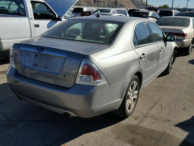 3FAHP08178R250218 - 2008 FORD FUSION SEL SILVER photo 4