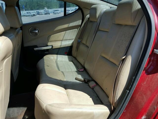 2G2WP552X71206443 - 2007 PONTIAC GRAND PRIX წითელი ფოტო 6
