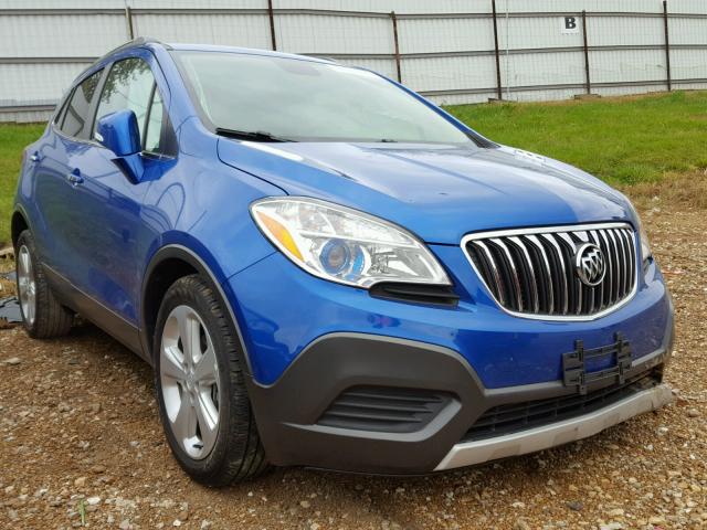 KL4CJASB4FB269351 - 2015 BUICK ENCORE BLUE photo 1