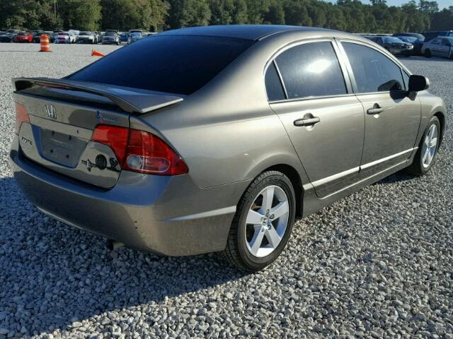 1HGFA168X7L072246 - 2007 HONDA CIVIC EX TAN photo 4
