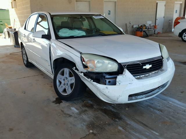 1G1ZT51866F171298 - 2006 CHEVROLET MALIBU WHITE photo 1