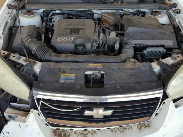 1G1ZT51866F171298 - 2006 CHEVROLET MALIBU WHITE photo 7