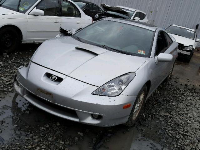 JTDDY32T1Y0014309 - 2000 TOYOTA CELICA GT- SILVER photo 2