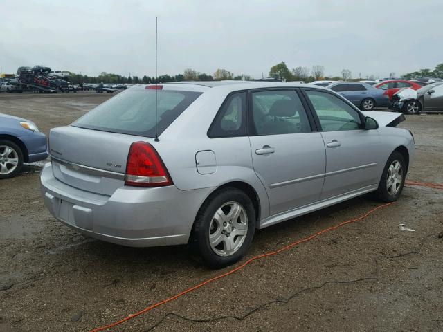 1G1ZU64884F155955 - 2004 CHEVROLET MALIBU MAX SILVER photo 4