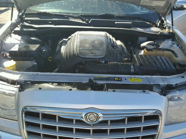 2C3JA63H85H114809 - 2005 CHRYSLER 300C GRAY photo 7