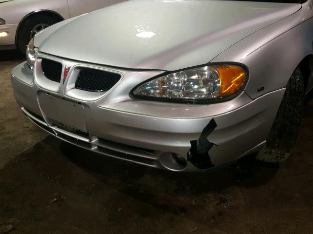 1G2NE52E65M225976 - 2005 PONTIAC GRAND AM S 银色 照片 10