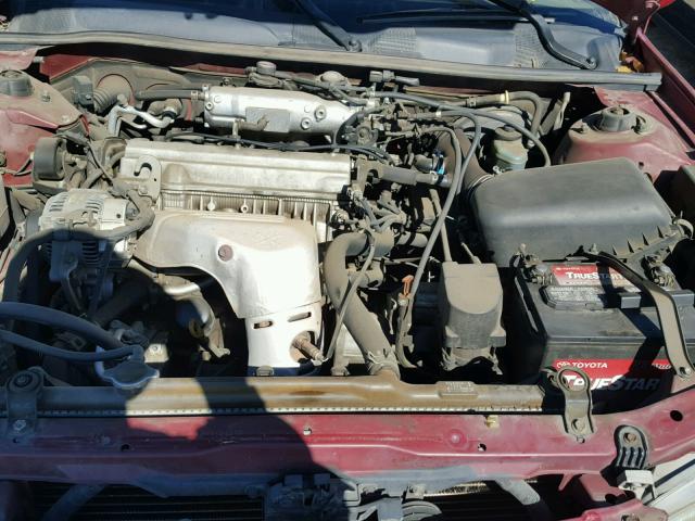 JT2BG22K8W0136022 - 1998 TOYOTA CAMRY CE BURGUNDY photo 7