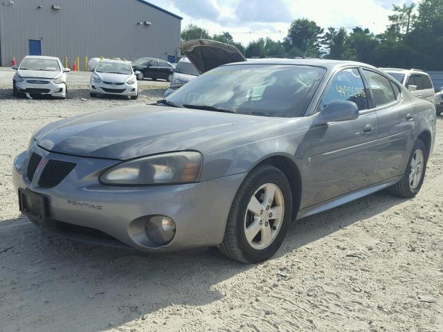 2G2WP552081107468 - 2008 PONTIAC GRAND PRIX GRAY photo 2