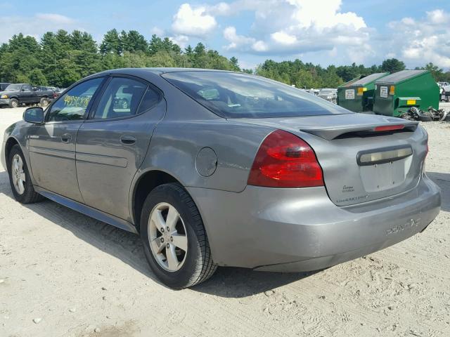 2G2WP552081107468 - 2008 PONTIAC GRAND PRIX GRAY photo 3