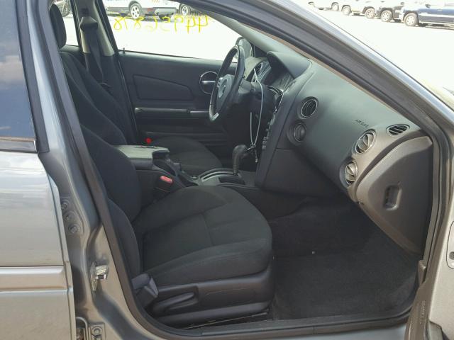 2G2WP552081107468 - 2008 PONTIAC GRAND PRIX GRAY photo 5