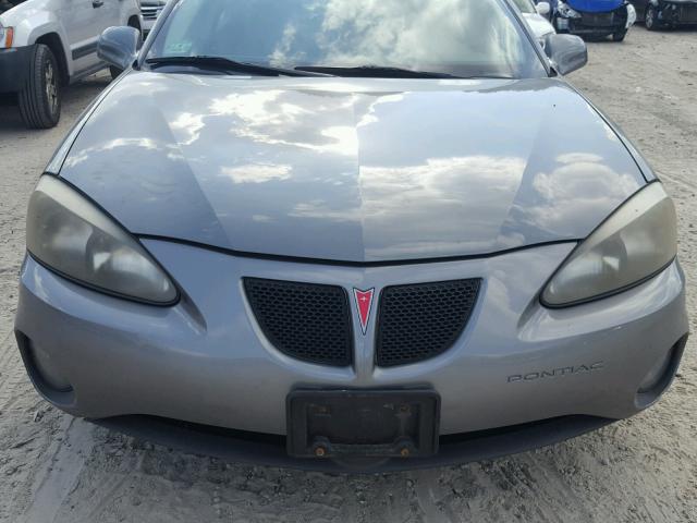 2G2WP552081107468 - 2008 PONTIAC GRAND PRIX GRAY photo 9