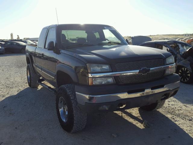 1GCEK19T63E372727 - 2003 CHEVROLET SILVERADO BLACK photo 1