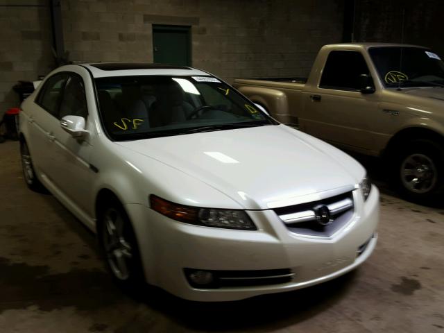 19UUA66238A041644 - 2008 ACURA TL WHITE photo 1