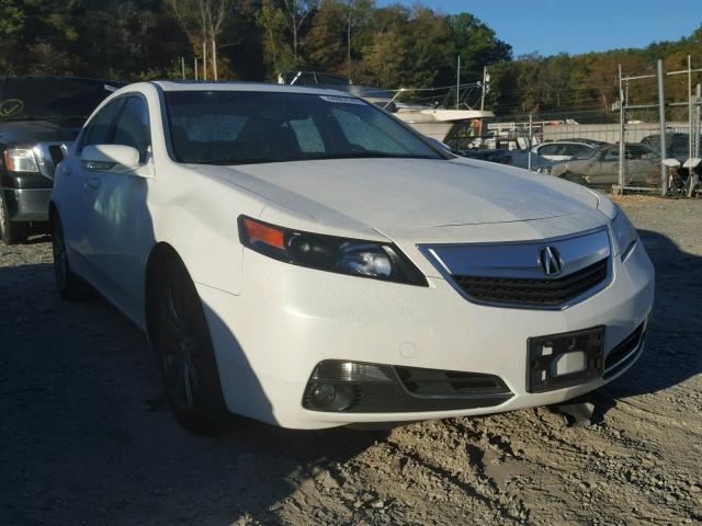 19UUA8F39DA018285 - 2013 ACURA TL SE WHITE photo 1