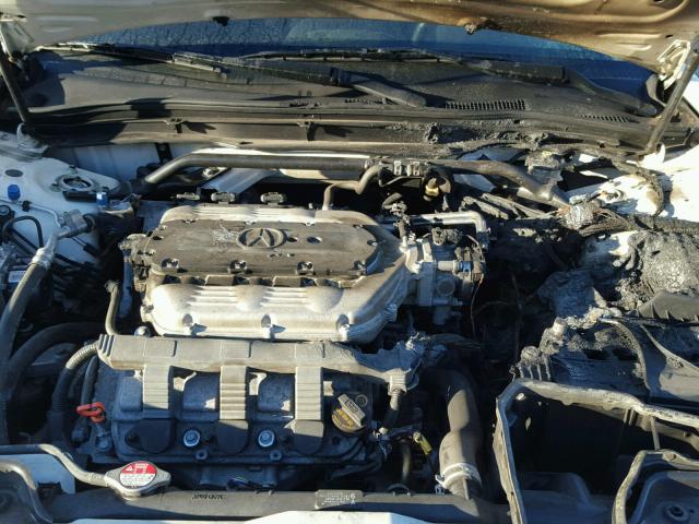 19UUA8F39DA018285 - 2013 ACURA TL SE WHITE photo 7