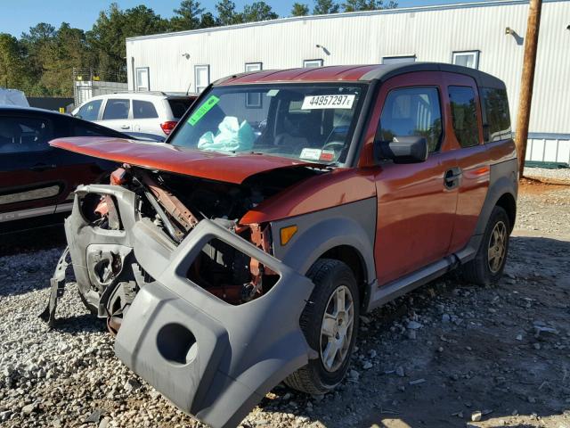 5J6YH17345L012749 - 2005 HONDA ELEMENT ORANGE photo 2