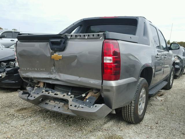 3GNTKFE78CG286770 - 2012 CHEVROLET AVALANCHE GRAY photo 4