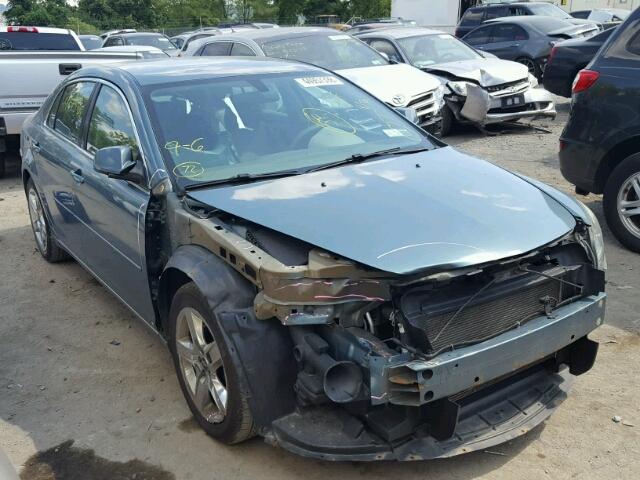 1G1ZH57BX9F196942 - 2009 CHEVROLET MALIBU 1LT BLUE photo 1