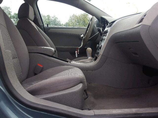 1G1ZH57BX9F196942 - 2009 CHEVROLET MALIBU 1LT BLUE photo 5