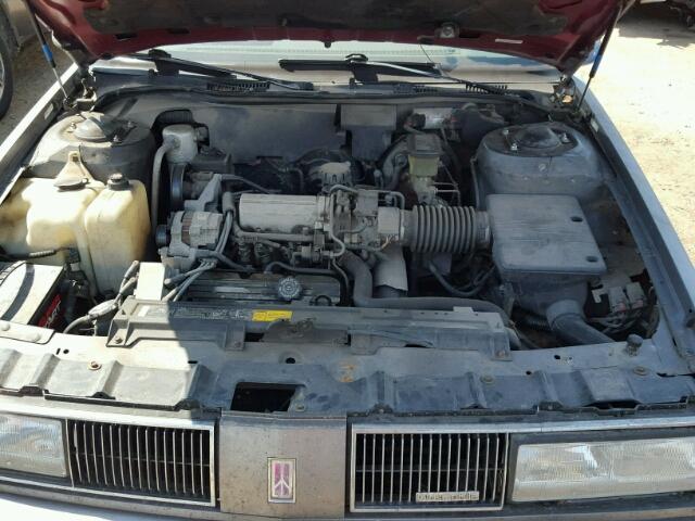 1G3HN54C4K1818821 - 1989 OLDSMOBILE DELTA 88 R GRAY photo 7