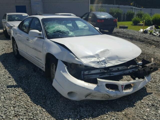 1G2WP52K21F138756 - 2001 PONTIAC GRAND PRIX Білий фото 1