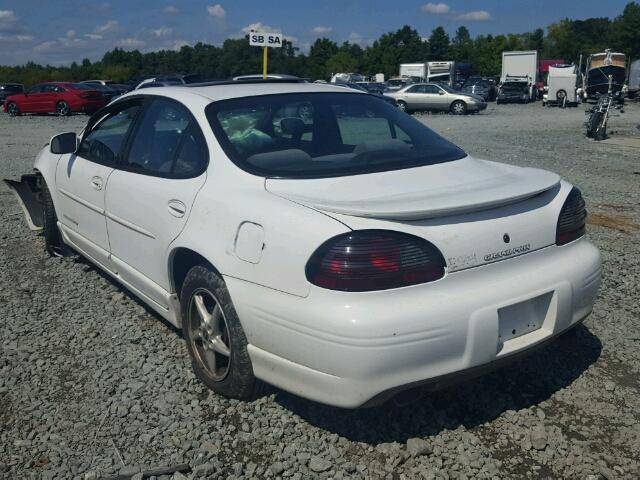 1G2WP52K21F138756 - 2001 PONTIAC GRAND PRIX Білий фото 3