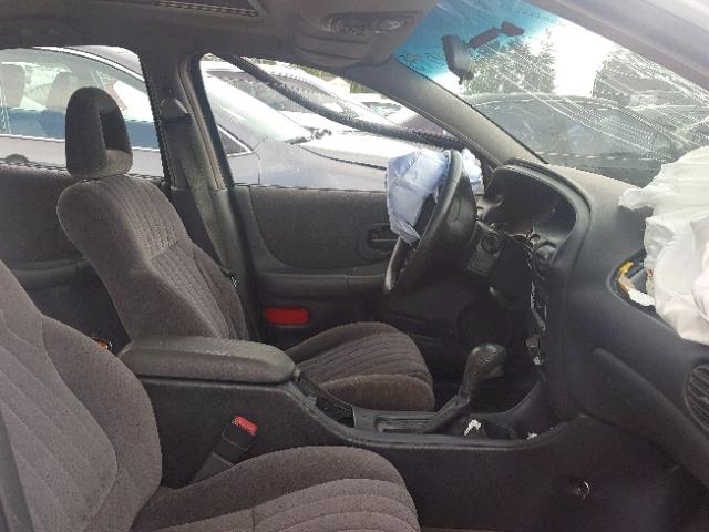 1G2WP52K21F138756 - 2001 PONTIAC GRAND PRIX Білий фото 5