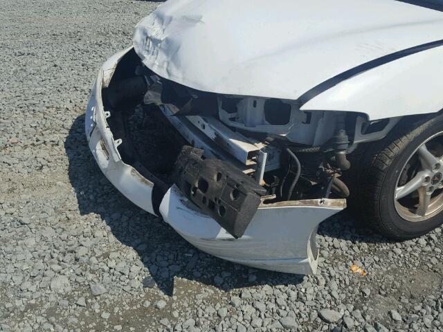 1G2WP52K21F138756 - 2001 PONTIAC GRAND PRIX Білий фото 9