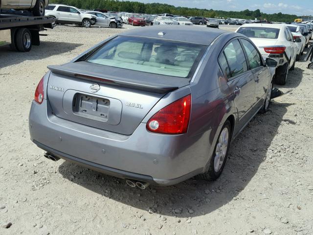 1N4BA41E87C817531 - 2007 NISSAN MAXIMA SE SILVER photo 4