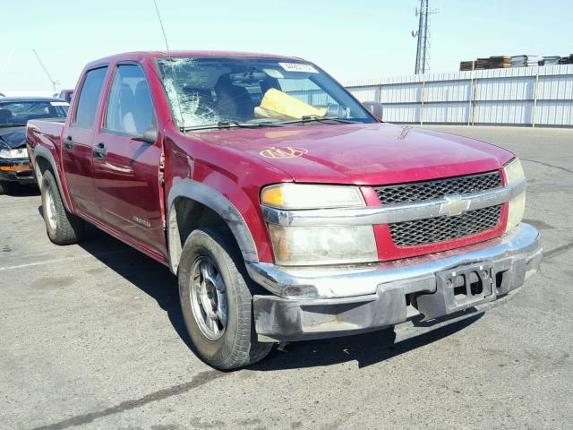 1GCCS138458257122 - 2005 CHEVROLET COLORADO RED photo 1