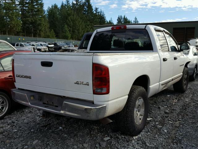 1B7HU18Z52J109549 - 2002 DODGE RAM 1500 WHITE photo 4