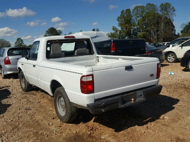 1FTYR10D05PA20796 - 2005 FORD RANGER WHITE photo 3