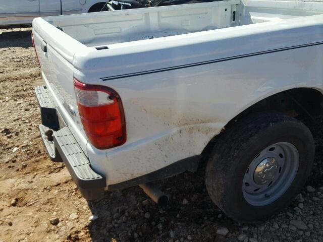 1FTYR10D05PA20796 - 2005 FORD RANGER WHITE photo 9